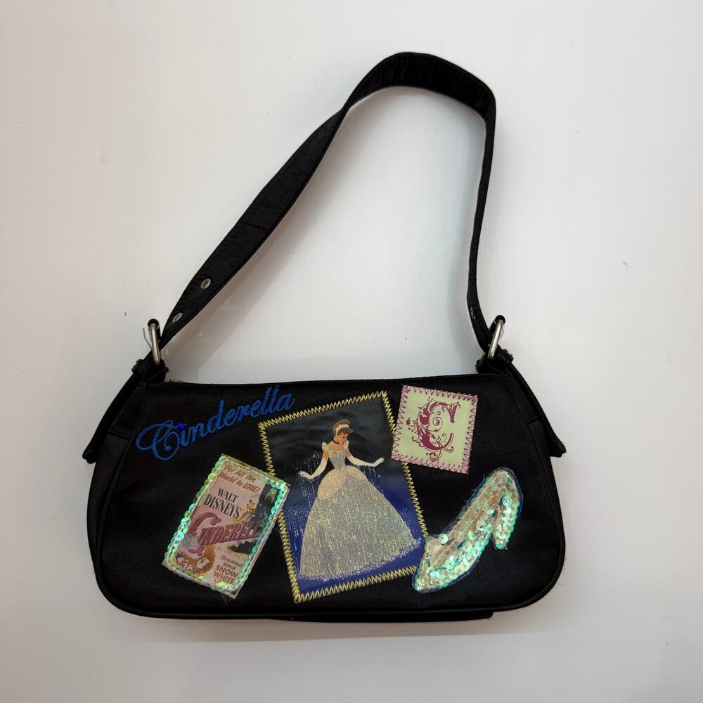 Vintage Y2K 2000s Disney Cinderella Shoulder Bag
